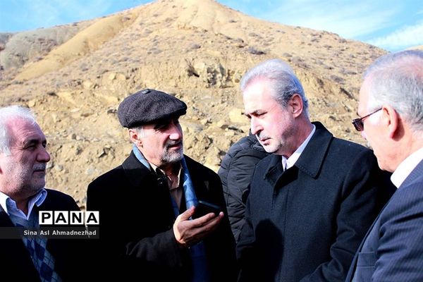 بازدید استاندار آذربایجان شرقی از عملیات اجرایی بزرگراه تبریز اهر