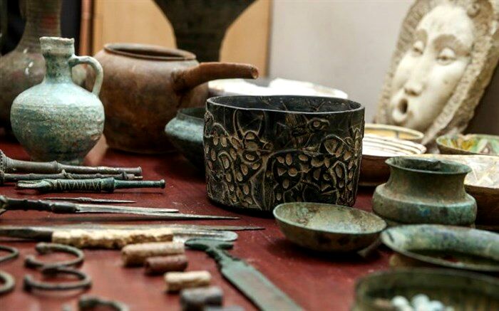 عتیقه های دوران هخامنشی کشف شد