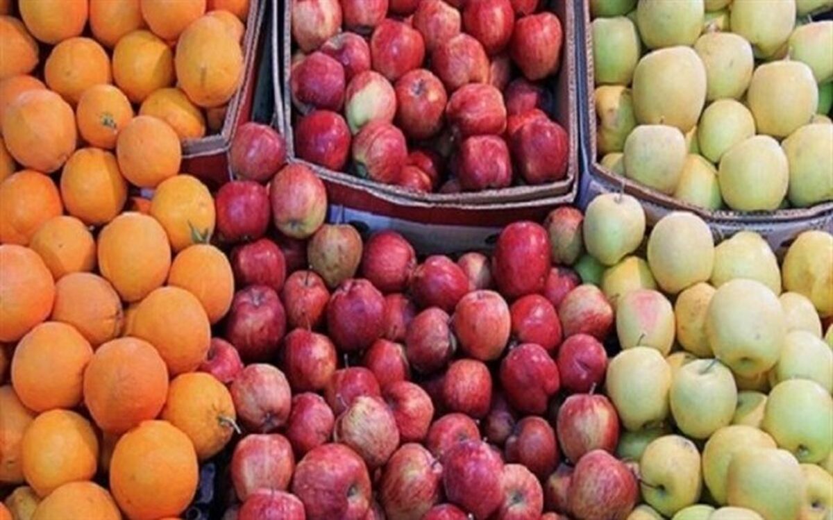 ذخیره‌سازی ٧٠ هزارتن سیب و پرتقال برای تنظیم بازار شب عید