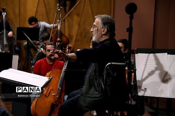 تمرین ارکستر ملی ایران