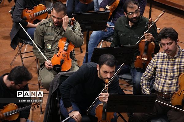 تمرین ارکستر ملی ایران