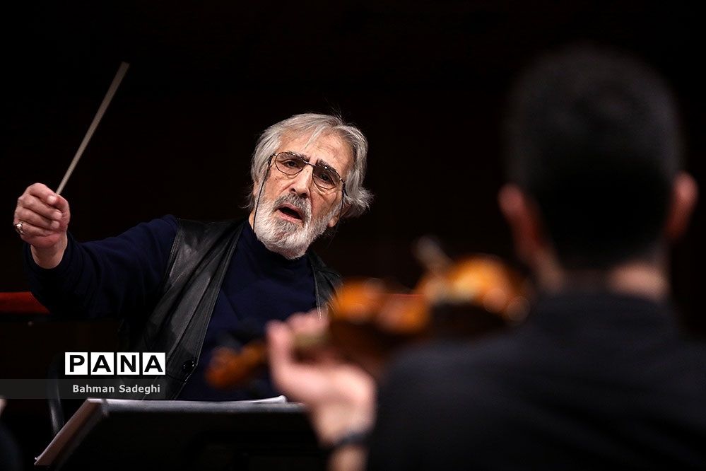 تمرین ارکستر ملی ایران