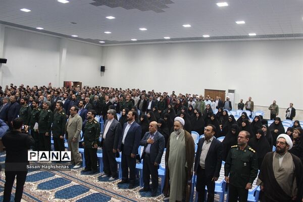 آیین تکریم و معارفه فرمانده سپاه سید الشهدا (ع) اسلامشهر