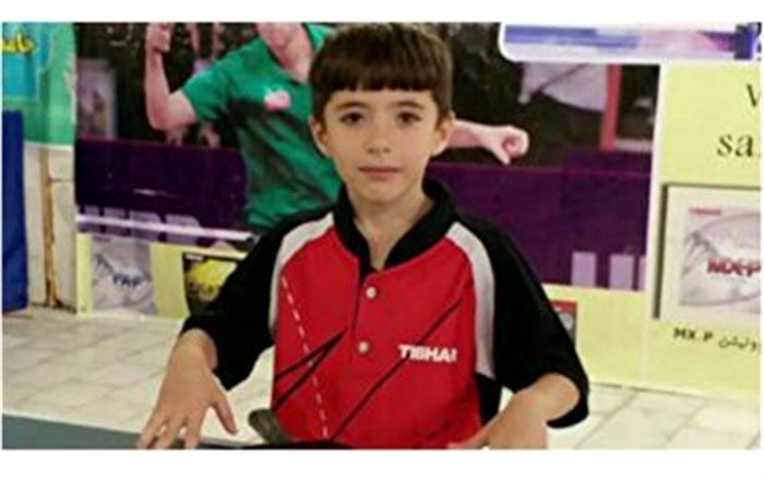 راهیابی دانش آموز پینگ پنگ باز آذرشهری به تیم ملی