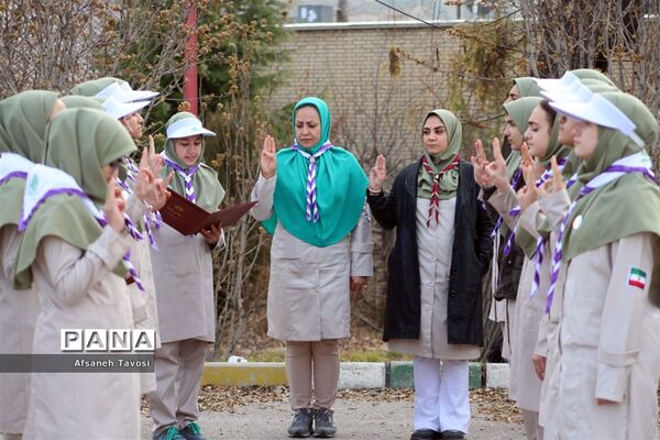 اردوی پیشتازان قطب پنجم سازمان دانش‌آموزی شهرستان‌های استان تهران