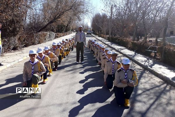 اردوی پیشتازان قطب پنجم سازمان دانش‌آموزی شهرستان‌های استان تهران