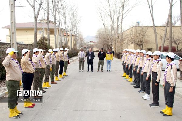 اردوی پیشتازان قطب پنجم سازمان دانش‌آموزی شهرستان‌های استان تهران