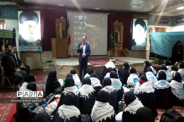 اردوی راهیان نور دانش‌آموزان  ملارد در سرزمین‌های ایثار و شهادت