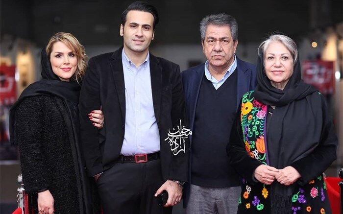 تصویر/ رخشان بنی اعتماد و همسرش در اکران فیلم دخترش