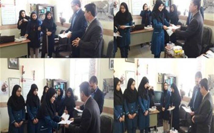 تجلیل از دانش‌آموزان برتر جشنواره نوجوان خوارزمی در طارم