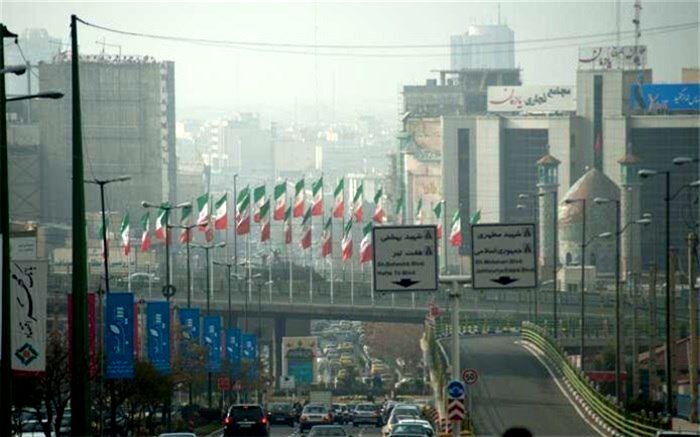 افزایش غلظت آلاینده‌های هوای تهران طی فردا