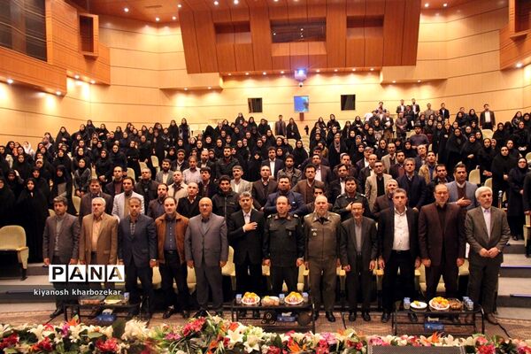 مراسم یادواره شهدای سواد‌آموزی آذربایجان غربی در ارومیه