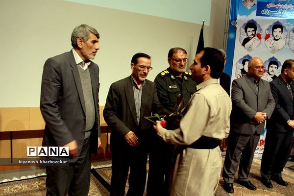 مراسم یادواره شهدای سواد‌آموزی آذربایجان غربی در ارومیه