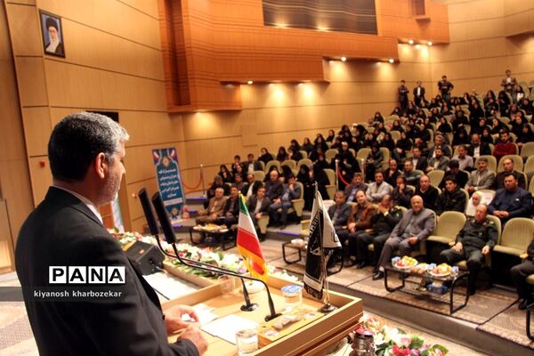 مراسم یادواره شهدای سواد‌آموزی آذربایجان غربی در ارومیه