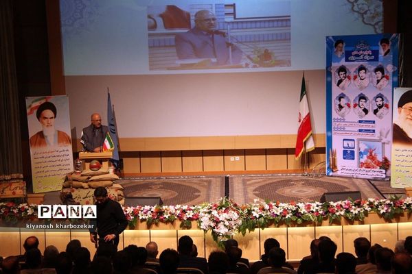 مراسم یادواره شهدای سواد‌آموزی آذربایجان غربی در ارومیه