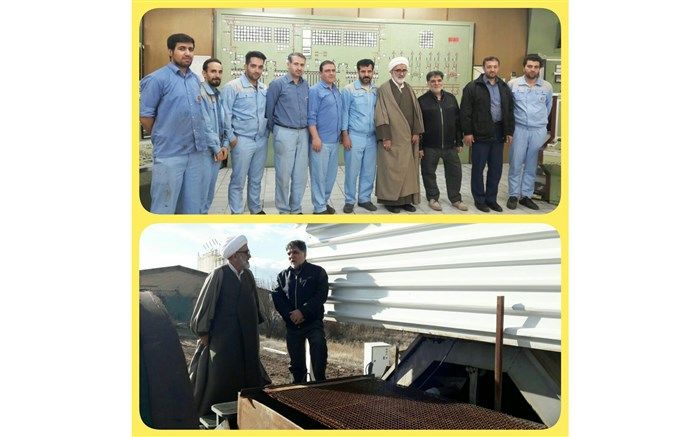 مراسم گرامیداشت شهادت آیت الله دکتر مفتح در نیروگاه شهید مفتح همدان برگزار شد