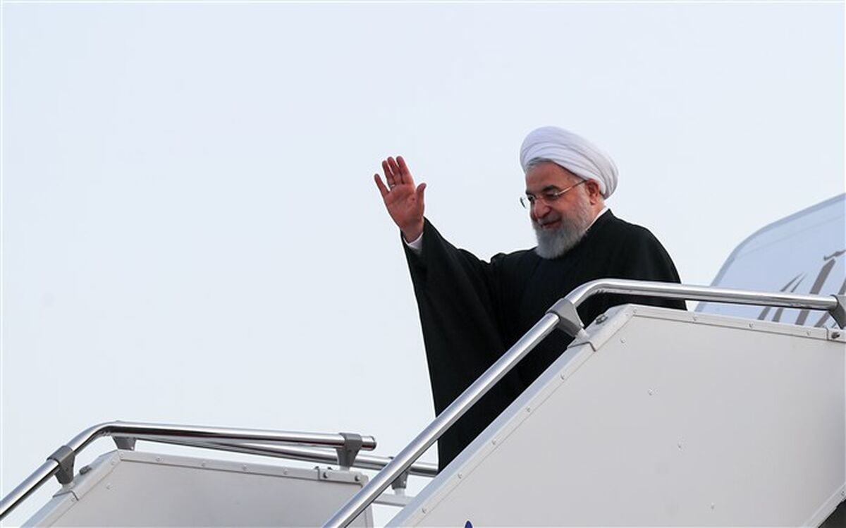 روحانی عازم ترکیه شد