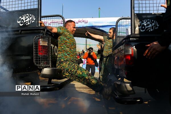رزمایش طرح زمستانی تهران بزرگ
