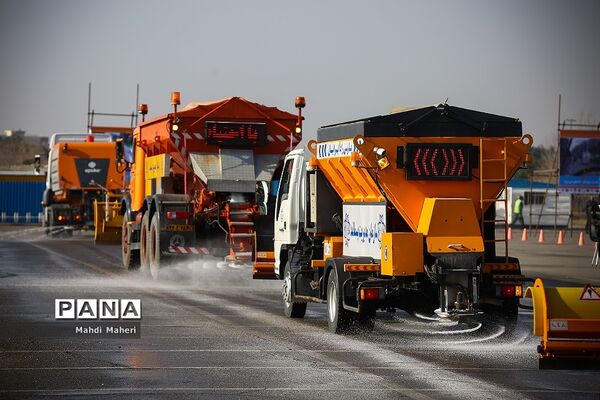 رزمایش طرح زمستانی تهران بزرگ