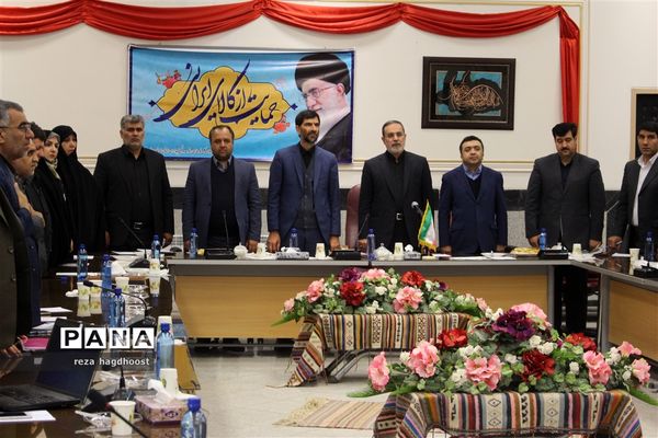 جلسه رسیدگی به تخلفات اداری با موضوع بررسی حادثه آتش‌سوزی مدرسه غیر دولتی زاهدان