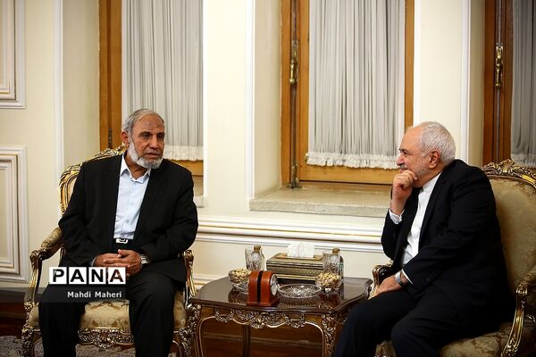 دیدار وزیر امور خارجه ایران با رئیس هیات پارلمانی فلسطین