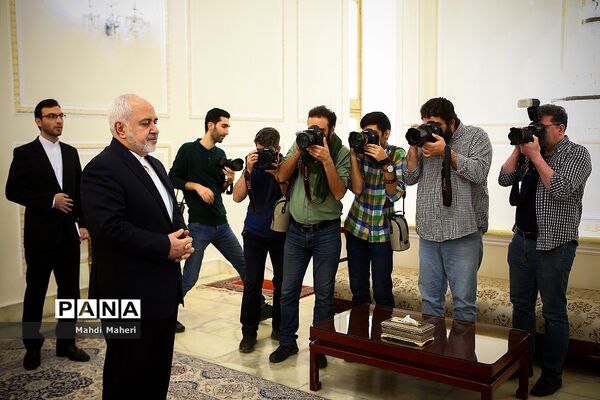 دیدار وزیر امور خارجه ایران با رئیس هیات پارلمانی فلسطین