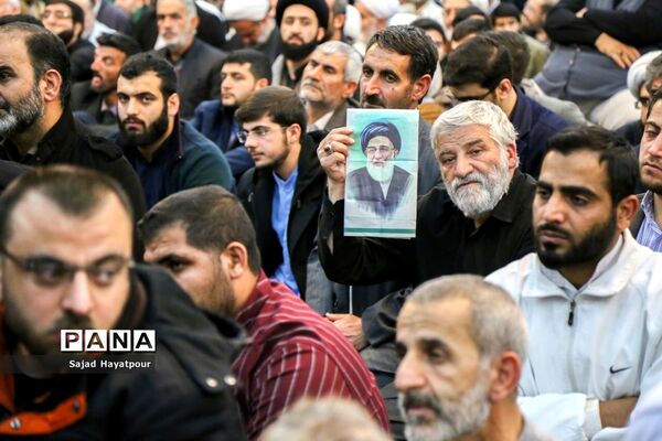 مراسم ختم آیت الله هاشمی شاهرودی در قم