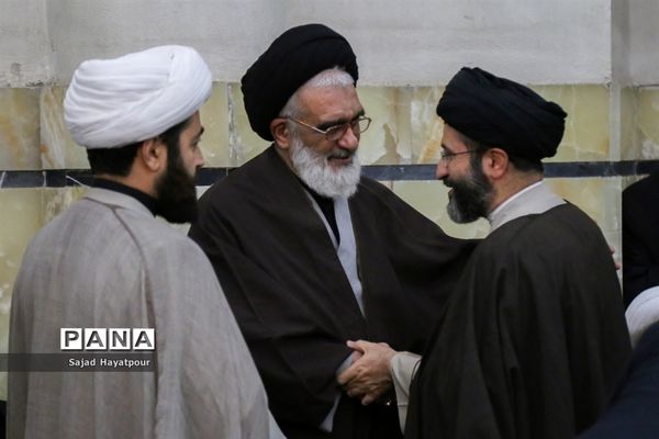 مراسم ختم آیت الله هاشمی شاهرودی در قم