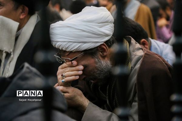 مراسم ختم آیت الله هاشمی شاهرودی در قم