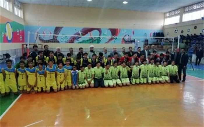 پایان مسابقات والیبال دانش‌آموزان نیشابور با قهرمانی آموزشگاه بسیج