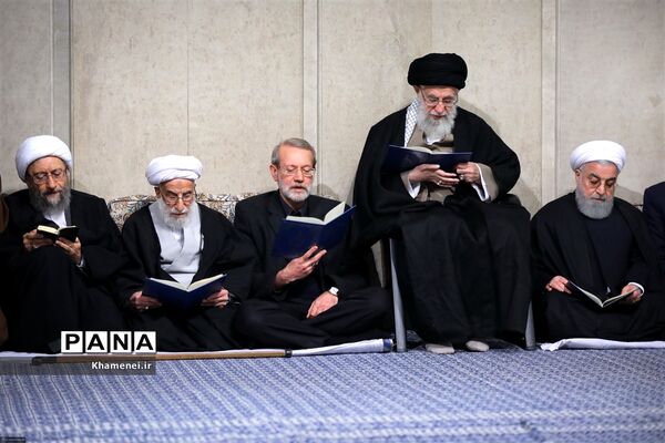 مراسم بزرگداشت آیت‌الله هاشمی شاهرودی در حسینیه امام خمینی