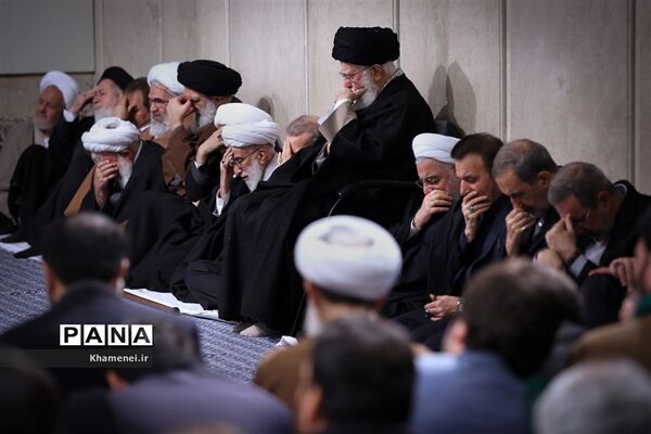 مراسم بزرگداشت آیت‌الله هاشمی شاهرودی در حسینیه امام خمینی