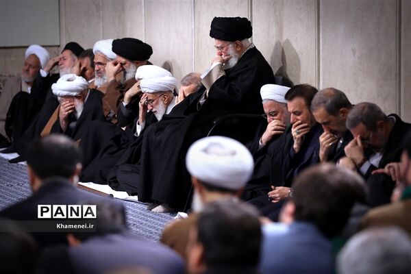 مراسم بزرگداشت آیت‌الله هاشمی شاهرودی در حسینیه امام خمینی