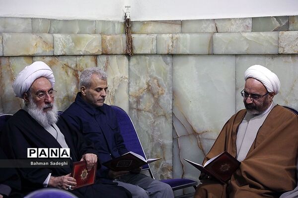 بزرگداشت آیت الله شاهرودی در مسجد ارک