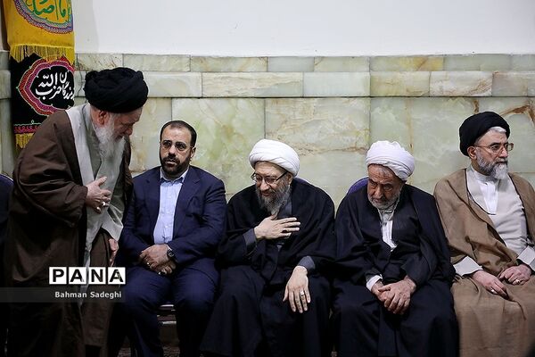 بزرگداشت آیت الله شاهرودی در مسجد ارک