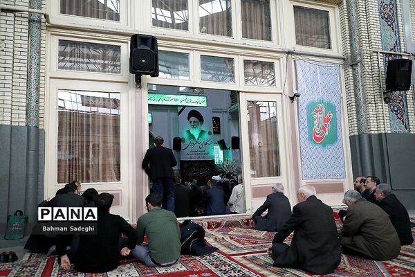 بزرگداشت آیت الله شاهرودی در مسجد ارک