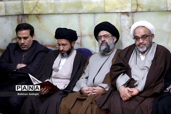 بزرگداشت آیت الله شاهرودی در مسجد ارک