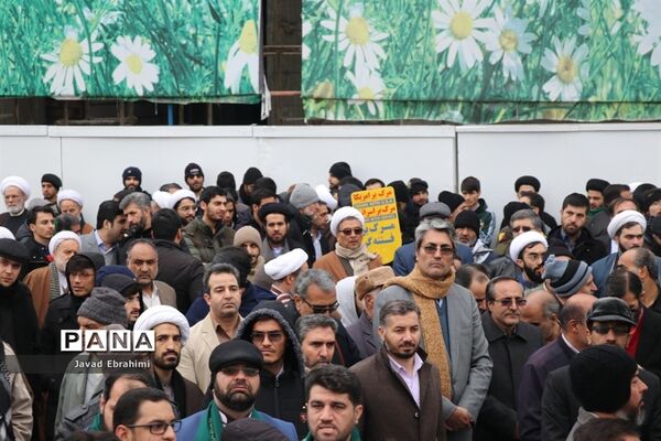 راهپیمایی 9 دی در مشهد