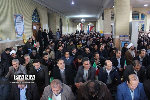 گرامیداشت 9 دی در مصلای امام خمینی (ره) ارومیه