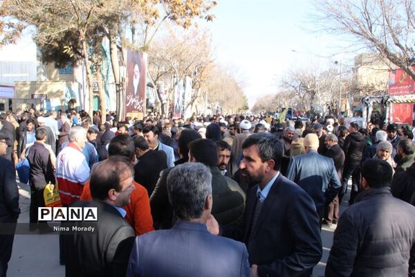 حماسه نهم دی در خراسان شمالی