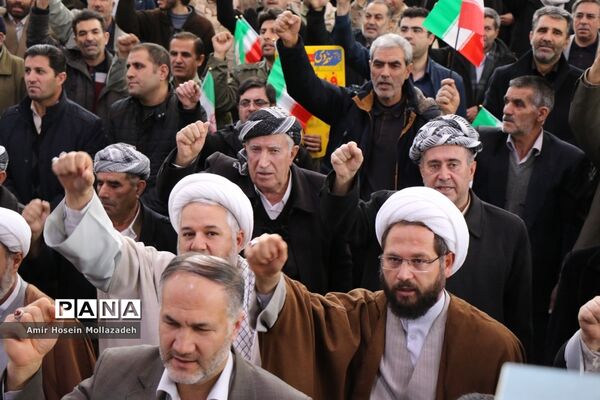 مراسم گرامیداشت نهم دی ماه در ارومیه
