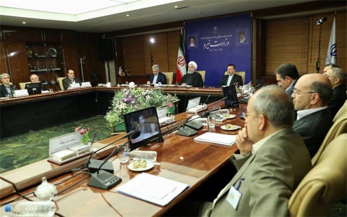 بازدید روحانی از مرکز ملی راهبری شبکه برق کشور