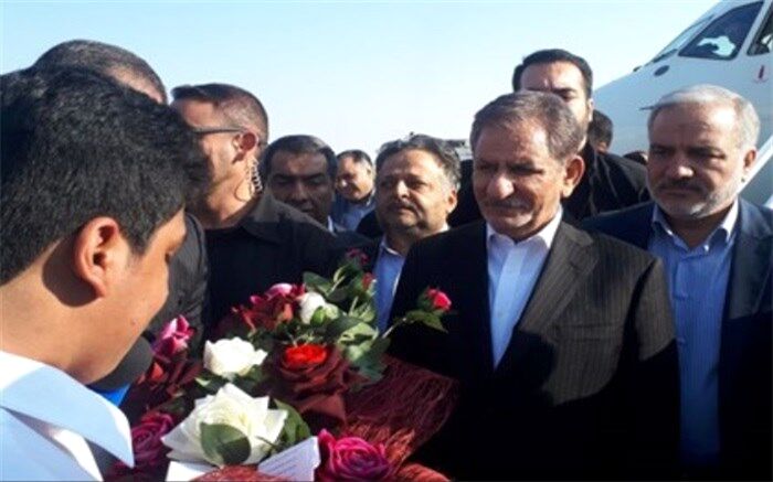 افتتاح چندین طرح عمرانی در سیستان و بلوچستان با حضور جهانگیری