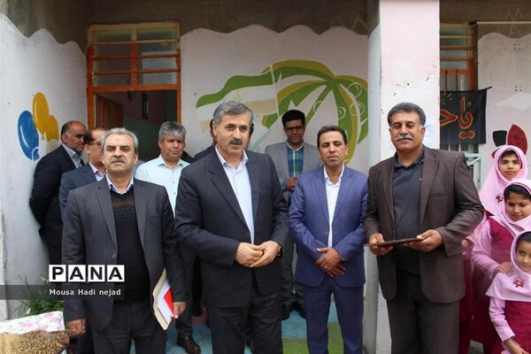 بازدید مدیرکل آموزش و پرورش استان بوشهر از شهرستان جم
