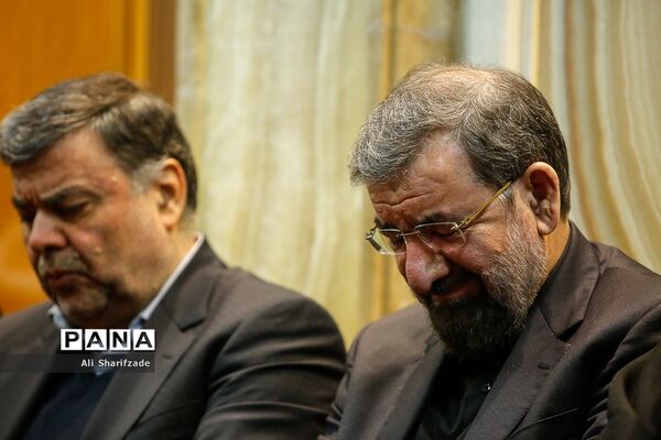 مراسم وداع با پیکر آیت‌الله هاشمی شاهرودی - مسجد امام صادق (ع)