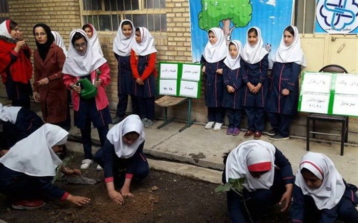 رکابزنی، آموزش و کاشت نهال برای حفظ محیط زیست