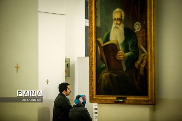 مراسم میلاد حضرت عیسی مسیح در کلیسا حضرت مریم