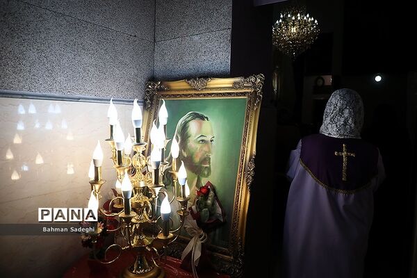 مراسم جشن سال نو ارامنه در کلیسای تارگمانچاتس مقدس