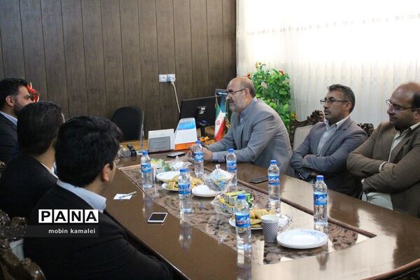 دیدار مدیر سازمان دانش‌آموزی سیستان و بلوچستان با رئیس اتحادیه انجمن‌های اسلامی دانش‌آموزان