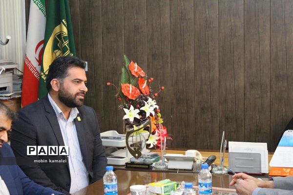 دیدار مدیر سازمان دانش‌آموزی سیستان و بلوچستان با رئیس اتحادیه انجمن‌های اسلامی دانش‌آموزان